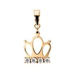 Pingente De Ouro 18k Coroa Classic