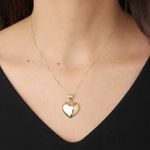 Pingente De Ouro 18k Coração GG