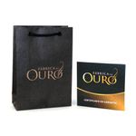 Brinco De Ouro 18k Slim Argola Redonda GG