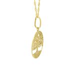 Pingente De Ouro 18k Arvore da Vida Vazado/lisa