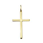 Pingente De Ouro 18k Cruz lisa