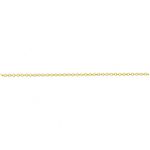 Corrente De Ouro 18k Elo Português De 1mm Com 45cm