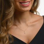 Pingente De Ouro 18k Menina Com Coração P
