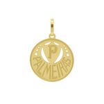 Pingente De Ouro 18k Time Palmeiras G