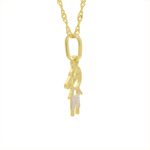 Pingente De Ouro 18k Menino Dois Ouros