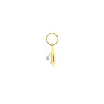 Pingente Ponto De Luz De Ouro 18k Redondo De 5mm