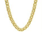 Corrente De Ouro 18k Romana De 5,0mm Com 50cm