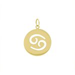 Pingente De Ouro 18k Signo Câncer
