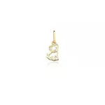 Pingente De Ouro 18k Cachorrinho Vazado