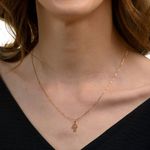 Pingente De Ouro 18k Menino Com Boné De 12mm