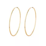 Brinco De Ouro 18k Argola 33mm