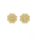 Brinco De Ouro 18k Margarida
