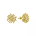 Brinco De Ouro 18k Margarida