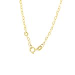 Pulseira Infantil De Ouro 18k Corações Amor De 0,2mm Com 13cm