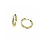 Brinco Infantil De Ouro 18k Plus Argola 