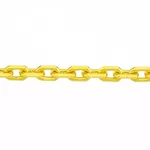 Corrente De Ouro 18k Cartie De 2,5mm Com 60cm