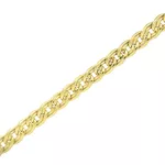 Corrente De Ouro 18k Rabo de Raposa De 0,7mm Com 40cm