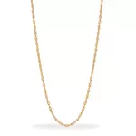 Corrente De Ouro 18k Singapura De 0,8mm Com 45cm