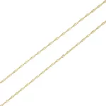 Corrente De Ouro 18k Singapura De 1,8mm Com 45cm