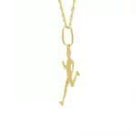 Pingente De Ouro 18k Atletismo Masculino