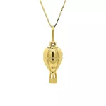 Pingente De Ouro 18k Balão