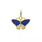 Pingente De Ouro 18k Borboleta