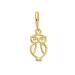 Pingente de Ouro 18k Corujinha