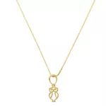 Pingente de Ouro 18k Corujinha