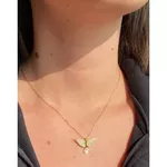 Pingente De Ouro 18k Espírito Santo Cravejado