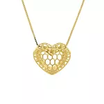 Pingente De Ouro 18k Heart Glow