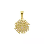 Pingente De Ouro 18k Margarida 