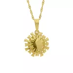 Pingente De Ouro 18k Margarida 