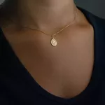 Pingente De Ouro 18k Medalha De São Miguel Arcanjo P