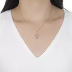 Pingente De Ouro 18k Menina De Luz
