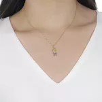 Pingente De Ouro 18k Menino De Luz