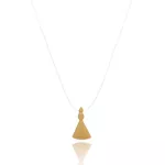 Pingente De Ouro 18k Nossa Senhora Da Aparecida Fosco