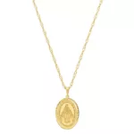 Pingente De Ouro 18k Nossa Senhora Das Graças