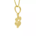 Pingente De Ouro 18k Patinha