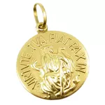 Pingente De Ouro 18k São Bento 1,8 centímetros