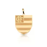 Pingente De Ouro 18k Time Flamengo Grande