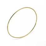 Pulseira De Ouro 18k Algema De 1,2mm Com 7,0cm
