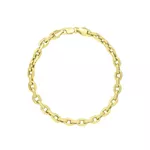 Pulseira De Ouro 18k Cartie De 5,0mm Com 19cm
