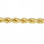 Corrente De Ouro 18k Corda De 3,7mm Com 45cm