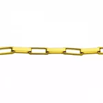 Corrente De Ouro 18k Veneziana Longa De 1,8mm Com 70cm
