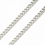 Corrente De Prata 925 Groumet De 2,5mm Com 70cm