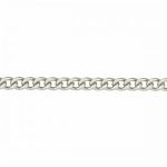 Corrente De Prata 925 Groumet De 2,5mm Com 70cm