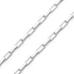 Corrente De Prata 925 Veneziana Longa De 1,9mm Com 60cm