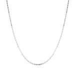 Corrente De Prata 925 Piastrine De 2,3mm Com 70cm