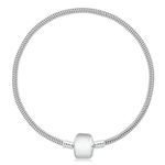 Pulseira De Prata 925 Berloques Com 19Cm