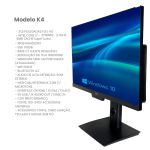 ALL IN ONE COMPUTADOR PC COMPLETO INTEL CORE I7 SSD512GB 16GB RAM 3,70GHZ TELA FULL HD 21.5POL SLIM KIT TECLADO + MOUSE S/FIO BIVOLT